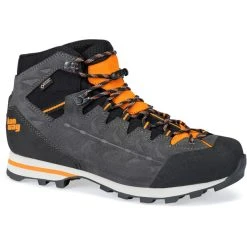 Hanwag Makra Light GTX Chaussures Homme, Gris/orange