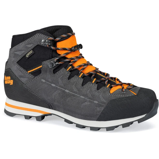 Hanwag Makra Light GTX Chaussures Homme, Gris/orange 1 Hanwag Makra Light GTX Chaussures Homme, Gris/orange