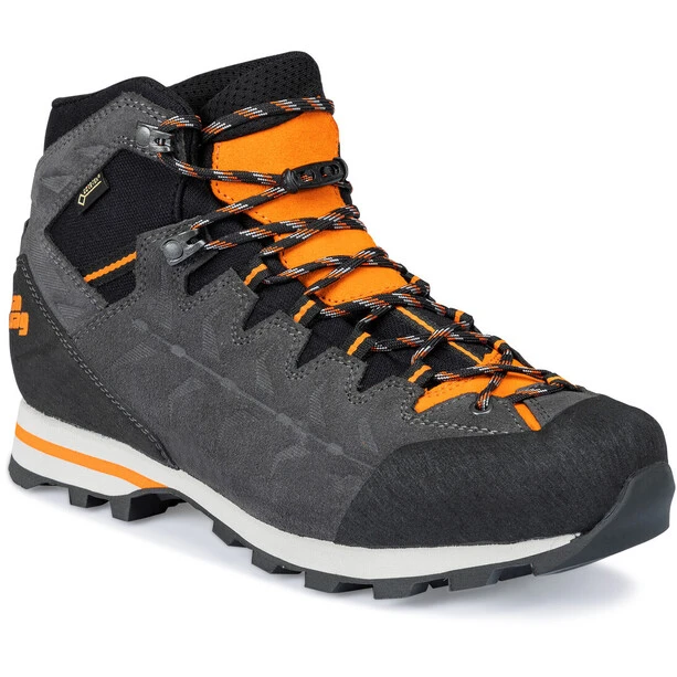 Hanwag Makra Light GTX Chaussures Homme, Gris/orange 2 Hanwag Makra Light GTX Chaussures Homme, Gris/orange – Image 2