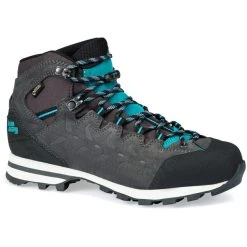Hanwag Makra Light GTX Chaussures Femme, Gris/turquoise