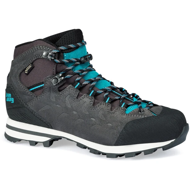 Hanwag Makra Light GTX Chaussures Femme, Gris/turquoise 1 Hanwag Makra Light GTX Chaussures Femme, Gris/turquoise