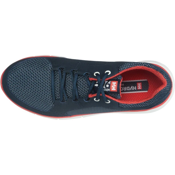 Helly Hansen Ahiga V4 Hydropower Chaussures Femme, Bleu/blanc 5 Helly Hansen Ahiga V4 Hydropower Chaussures Femme, Bleu/blanc – Image 5