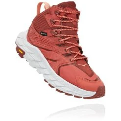 Hoka One One Anacapa GTX Chaussures Mi-hautes Femme, Rouge