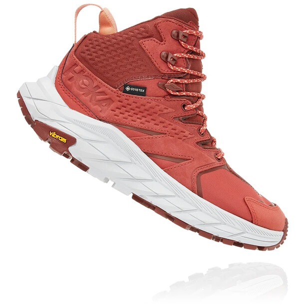Hoka One One Anacapa GTX Chaussures Mi-hautes Femme, Rouge 2 Hoka One One Anacapa GTX Chaussures Mi-hautes Femme, Rouge – Image 2