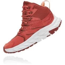 Hoka One One Anacapa GTX Chaussures Mi-hautes Femme, Rouge 9 Hoka One One Anacapa GTX Chaussures Mi-hautes Femme, Rouge -Boutique Merrell hoka one one anacapa gtx mid shoes women hot sauce cherry mahogany 4