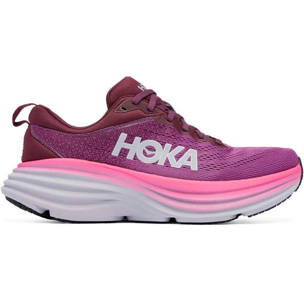 Hoka One One Bondi 8 Chaussures De Course Femme, Violet 3 Hoka One One Bondi 8 Chaussures De Course Femme, Violet – Image 3