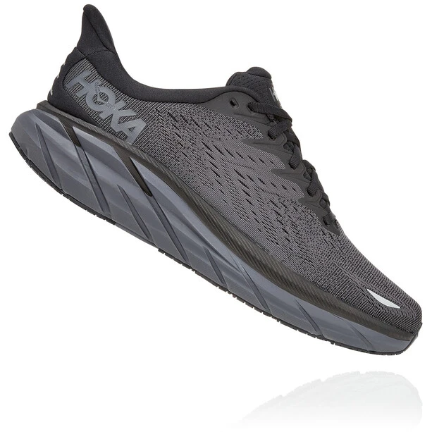 Hoka One One Clifton 8 Chaussures Homme, Noir 2 Hoka One One Clifton 8 Chaussures Homme, Noir – Image 2