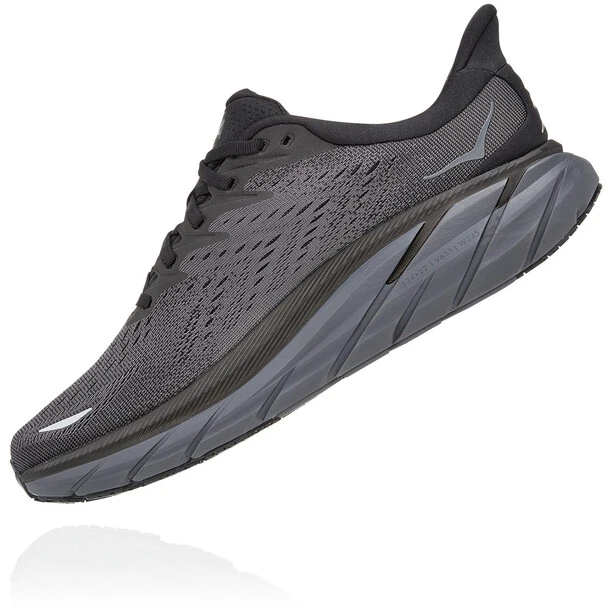 Hoka One One Clifton 8 Chaussures Homme, Noir 4 Hoka One One Clifton 8 Chaussures Homme, Noir – Image 4