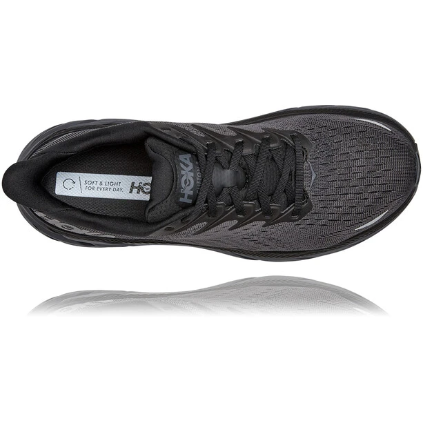 Hoka One One Clifton 8 Chaussures Homme, Noir 5 Hoka One One Clifton 8 Chaussures Homme, Noir – Image 5