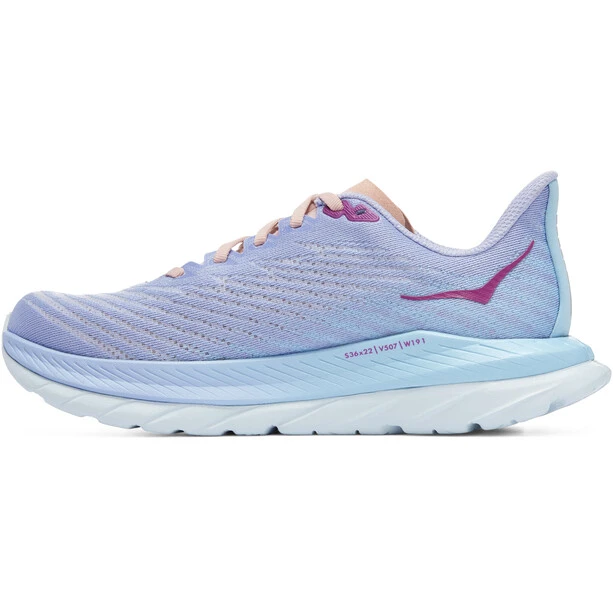 Hoka One One Mach 5 Chaussures De Course Femme, Bleu 2 Hoka One One Mach 5 Chaussures De Course Femme, Bleu – Image 2