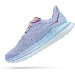 Hoka One One Mach 5 Chaussures De Course Femme, Bleu 9 Hoka One One Mach 5 Chaussures De Course Femme, Bleu -Boutique Merrell hoka one one mach 5 running shoes women baby lavender summer song 4