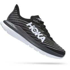 Hoka One One Mach 5 Wide Chaussures Homme, Noir 10 Hoka One One Mach 5 Wide Chaussures Homme, Noir -Boutique Merrell hoka one one mach 5 wide shoes men black castlerock 5