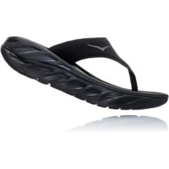 Hoka One One Ora Recovery Tongs Femme, Noir