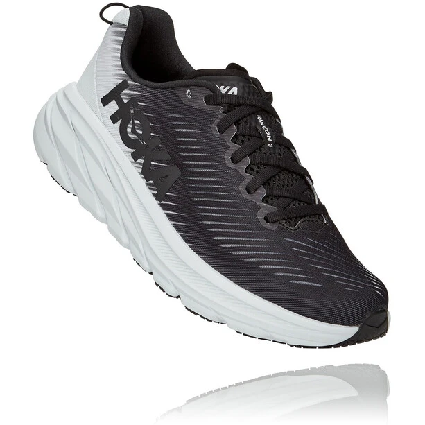 Hoka One One Rincon 3 Wide Chaussures De Course Femme, Noir/blanc 1 Hoka One One Rincon 3 Wide Chaussures De Course Femme, Noir/blanc