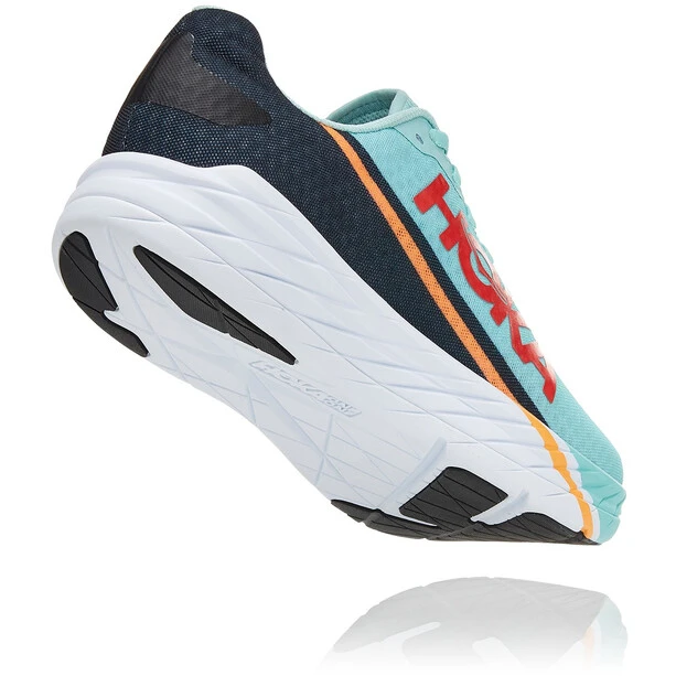 Hoka One One Rocket X Chaussures Homme, Turquoise/noir 3 Hoka One One Rocket X Chaussures Homme, Turquoise/noir – Image 3