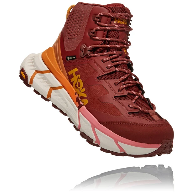 Hoka One One Tennine Hike GTX Chaussures Femme, Rouge/orange 1 Hoka One One Tennine Hike GTX Chaussures Femme, Rouge/orange