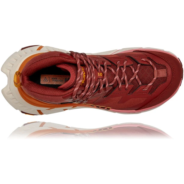 Hoka One One Tennine Hike GTX Chaussures Femme, Rouge/orange 5 Hoka One One Tennine Hike GTX Chaussures Femme, Rouge/orange – Image 5