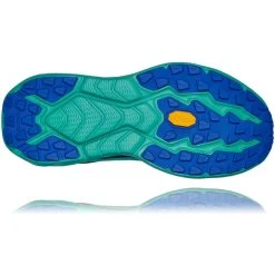 Hoka One One Zinal Chaussures Femme, Turquoise/bleu -Boutique Merrell hoka one one zinal shoes women atlantis outer space 6