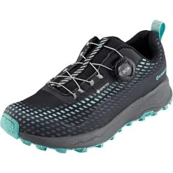 Icebug NewRun RB9 GTX Chaussures De Course Femme, Noir/turquoise