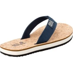 Jack Wolfskin Ecostride 2 Pantoufles Femme, Bleu/beige 8 Jack Wolfskin Ecostride 2 Pantoufles Femme, Bleu/beige -Boutique Merrell jack wolfskin ecostride 2 slippers women blue cork 3