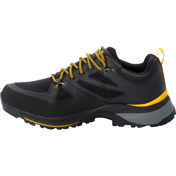 Jack Wolfskin Force Striker Texapore Chaussures Basses Homme, Noir 2 Jack Wolfskin Force Striker Texapore Chaussures Basses Homme, Noir – Image 2