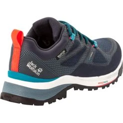 Jack Wolfskin Force Striker Texapore Chaussures Basses Femme, Bleu -Boutique Merrell jack wolfskin force striker texapore low shoes women dark blue blue 3