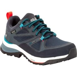 Jack Wolfskin Force Striker Texapore Chaussures Basses Femme, Bleu -Boutique Merrell jack wolfskin force striker texapore low shoes women dark blue blue 4