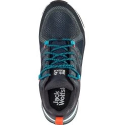 Jack Wolfskin Force Striker Texapore Chaussures Basses Femme, Bleu -Boutique Merrell jack wolfskin force striker texapore low shoes women dark blue blue 6
