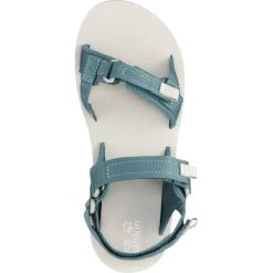 Jack Wolfskin Outfresh Deluxe Sandales Femme, Bleu Pétrole/gris 10 Jack Wolfskin Outfresh Deluxe Sandales Femme, Bleu Pétrole/gris -Boutique Merrell jack wolfskin outfresh deluxe sandals women bluish grey rose 5