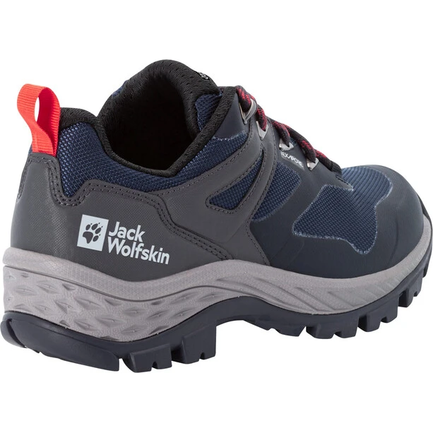 Jack Wolfskin Rebellion Guide Texapore Chaussures Basses Femme, Bleu 3 Jack Wolfskin Rebellion Guide Texapore Chaussures Basses Femme, Bleu – Image 3