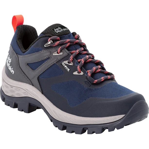 Jack Wolfskin Rebellion Guide Texapore Chaussures Basses Femme, Bleu 4 Jack Wolfskin Rebellion Guide Texapore Chaussures Basses Femme, Bleu – Image 4