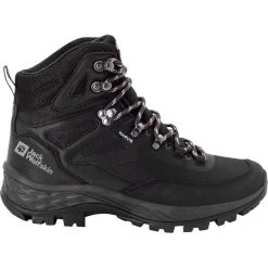 Jack Wolfskin Rebellion Guide Texapore Chaussures Mi-hautes Homme, Noir