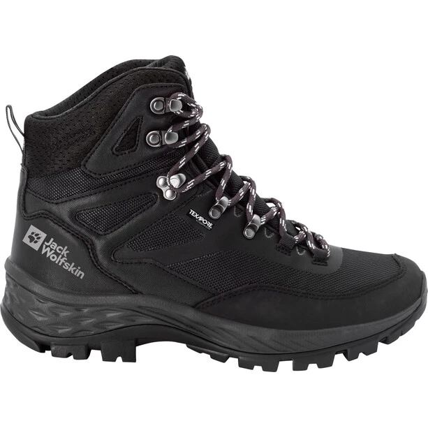 Jack Wolfskin Rebellion Guide Texapore Chaussures Mi-hautes Homme, Noir 1 Jack Wolfskin Rebellion Guide Texapore Chaussures Mi-hautes Homme, Noir