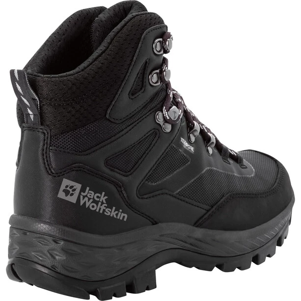 Jack Wolfskin Rebellion Guide Texapore Chaussures Mi-hautes Homme, Noir 3 Jack Wolfskin Rebellion Guide Texapore Chaussures Mi-hautes Homme, Noir – Image 3