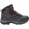 Jack Wolfskin Rebellion Texapore Chaussures Mi-hautes Femme, Gris/rouge