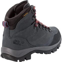 Jack Wolfskin Rebellion Texapore Chaussures Mi-hautes Femme, Gris/rouge 8 Jack Wolfskin Rebellion Texapore Chaussures Mi-hautes Femme, Gris/rouge -Boutique Merrell jack wolfskin rebellion texapore mid shoes women grey red 3