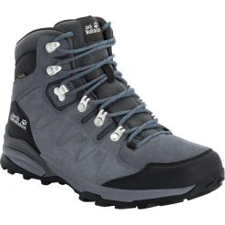Jack Wolfskin Refugio Texapore Chaussures Mi-hautes Homme, Gris/noir 9 Jack Wolfskin Refugio Texapore Chaussures Mi-hautes Homme, Gris/noir -Boutique Merrell jack wolfskin refugio texapore mid shoes men grey black 4