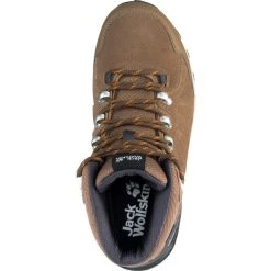Jack Wolfskin Refugio Texapore Chaussures Mi-hautes Femme, Marron -Boutique Merrell jack wolfskin refugio texapore mid shoes women brown apricot 6