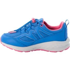 Jack Wolfskin Unleash 4 Speed Texapore Chaussures Enfant, Bleu -Boutique Merrell jack wolfskin unleash 4 speed texapore shoes kids blue coral 4