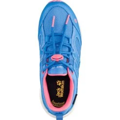 Jack Wolfskin Unleash 4 Speed Texapore Chaussures Enfant, Bleu -Boutique Merrell jack wolfskin unleash 4 speed texapore shoes kids blue coral 5