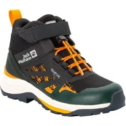 Jack Wolfskin Vili Hiker Texapore Mid Shoes Kids, Noir