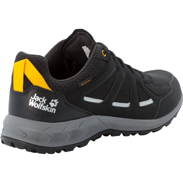 Jack Wolfskin Woodland 2 Texapore Chaussures Basses Homme, Noir 3 Jack Wolfskin Woodland 2 Texapore Chaussures Basses Homme, Noir â Image 3