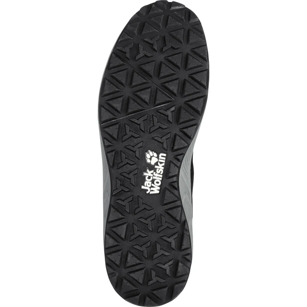 Jack Wolfskin Woodland 2 Texapore Chaussures Basses Homme, Noir 6 Jack Wolfskin Woodland 2 Texapore Chaussures Basses Homme, Noir â Image 6