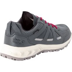 Jack Wolfskin Woodland 2 Texapore Chaussures Basses Femme, Gris -Boutique Merrell jack wolfskin woodland 2 texapore low shoes women grey red 3