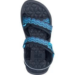 Jack Wolfskin Zulu VC Sandales Enfant, Bleu -Boutique Merrell jack wolfskin zulu vc sandals kids blue dark blue 5