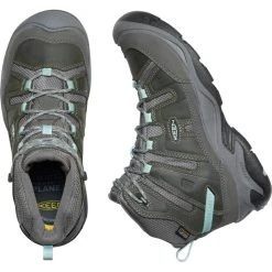Keen Circadia Mid WP Chaussures Femme, Noir/gris 9 Keen Circadia Mid WP Chaussures Femme, Noir/gris -Boutique Merrell keen circadia mid wp shoes women steel grey cloud blue 4