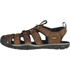 Keen Clearwater CNX Leather Chaussures Homme, Marron -Boutique Merrell keen clearwater cnx leather sandals men dark earth black 3