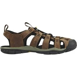 Keen Clearwater CNX Leather Chaussures Homme, Marron -Boutique Merrell keen clearwater cnx leather sandals men dark earth black 4