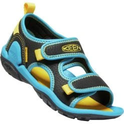 Keen Knotch Creek OT Sandales Enfant, Noir/bleu