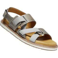 Keen Lana Z-Strap Casual Sandales Femme, Gris/beige